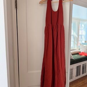 J. Crew Terracotta Sleeveless Dress